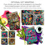 Cherry Blossom Bird Print Handmade Apron With Pocket, thumbnail 8 of 12