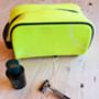 Tennis Ball Sports Wash Bag, thumbnail 2 of 3
