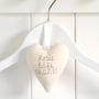 Personalised Hanging Heart Bride To Be Gift, thumbnail 2 of 12