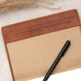 Luxury Leather Personalised Message Journal, thumbnail 3 of 6