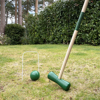 Traditional Garden Croquet Set, 6 of 8