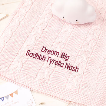Little Flower Pale Pink Baby Girl Gift Box, 8 of 12