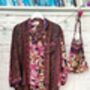Upcycled Sari Pyjama Sets, thumbnail 3 of 7