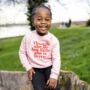 Girl's 'Though She Be But Little' Sweatshirt, thumbnail 2 of 4